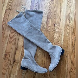 Anthropologie Silent D Stylish Tan Thigh High Boots EU 40 US9
